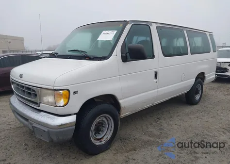 2000 Ford E-350 Super Duty Xl/Xlt z USA, uszkodzony, nr VIN 1FBSS31L1YHA09143